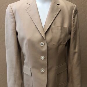 RALPH LAUREN Women’s Beige Blazer Size 4